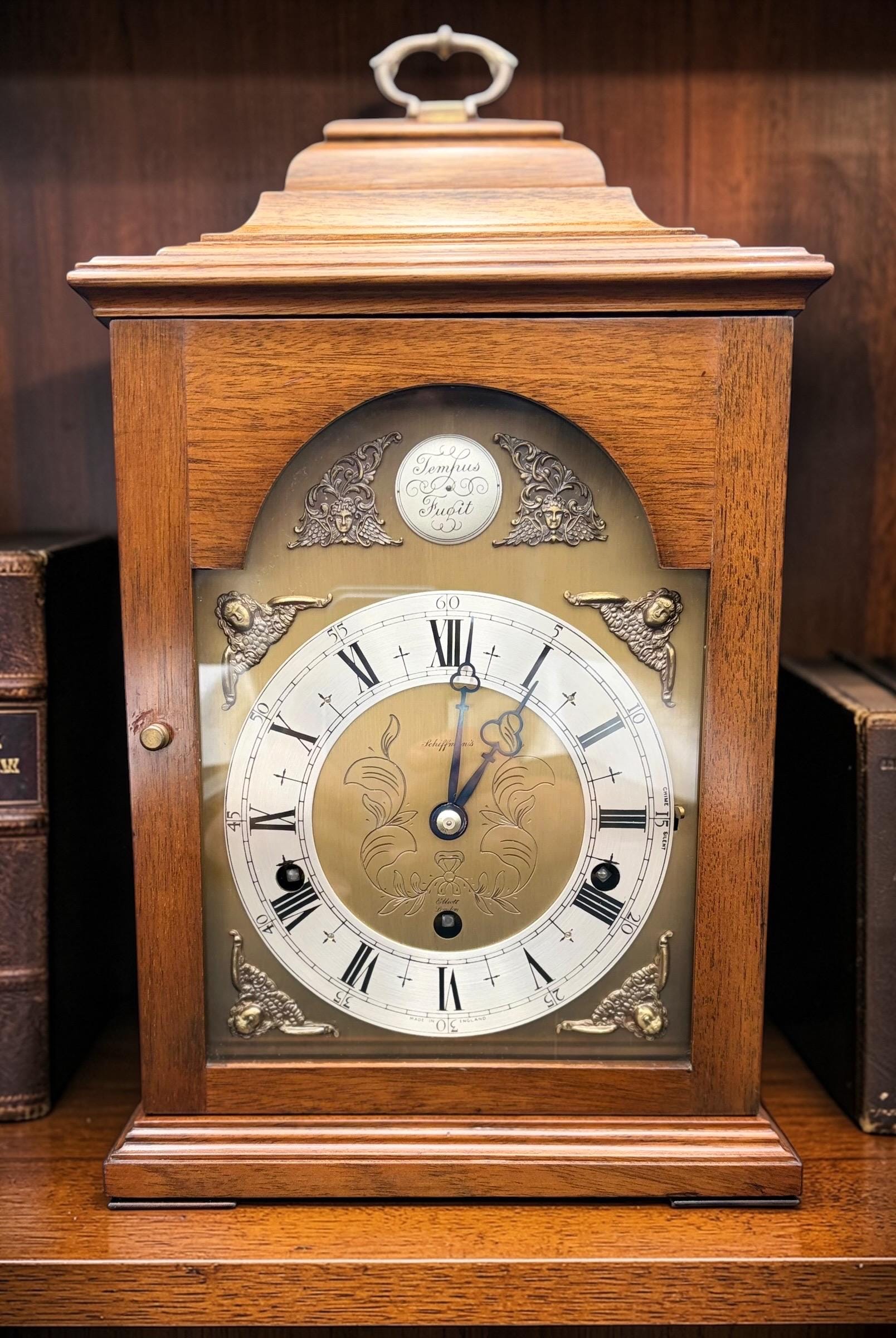 Elliott Dual Chime Mantel Clock – Made in England Westminster Whittington