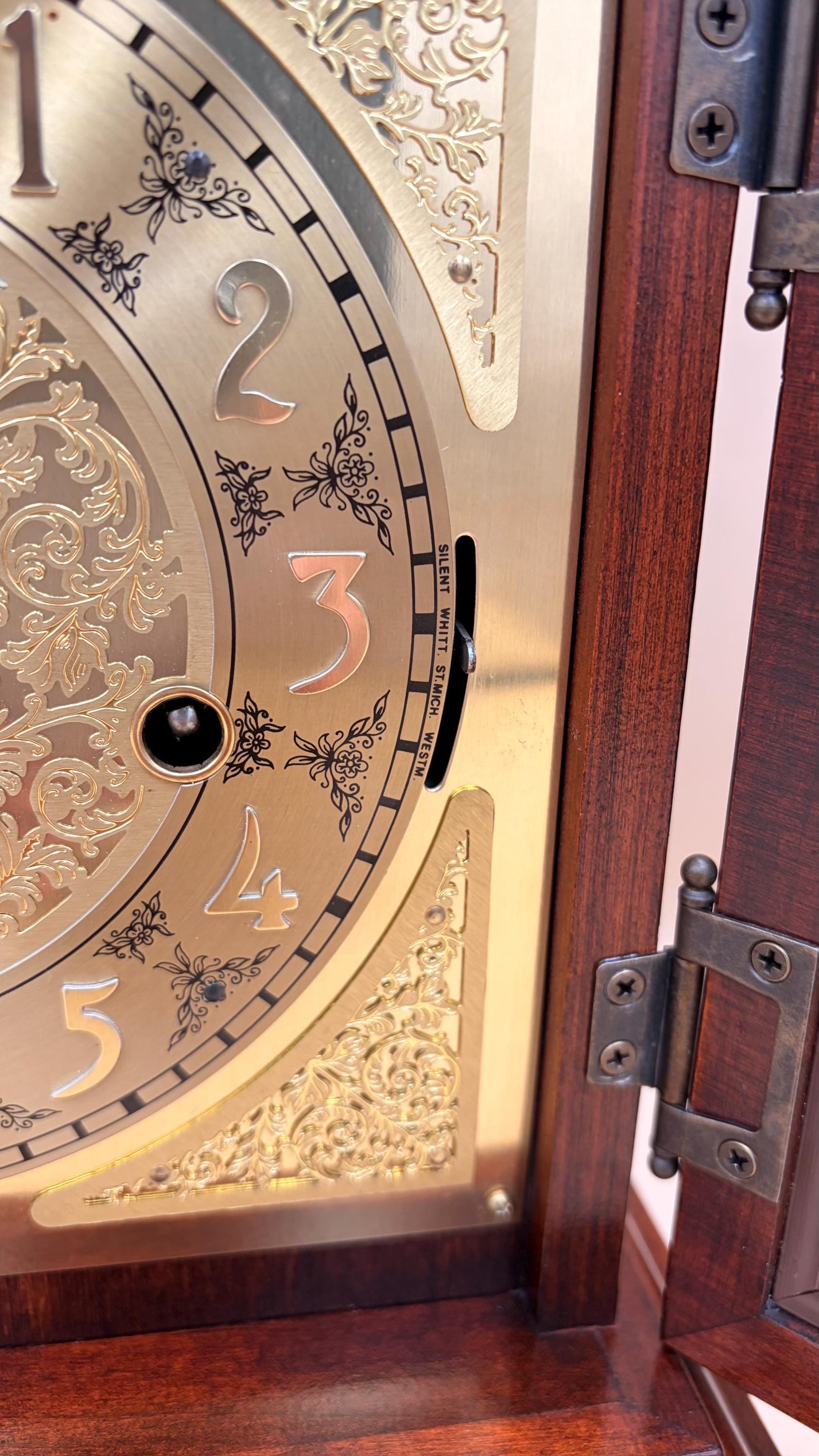 Sligh Triple Chime Bracket Clock – detail image 7