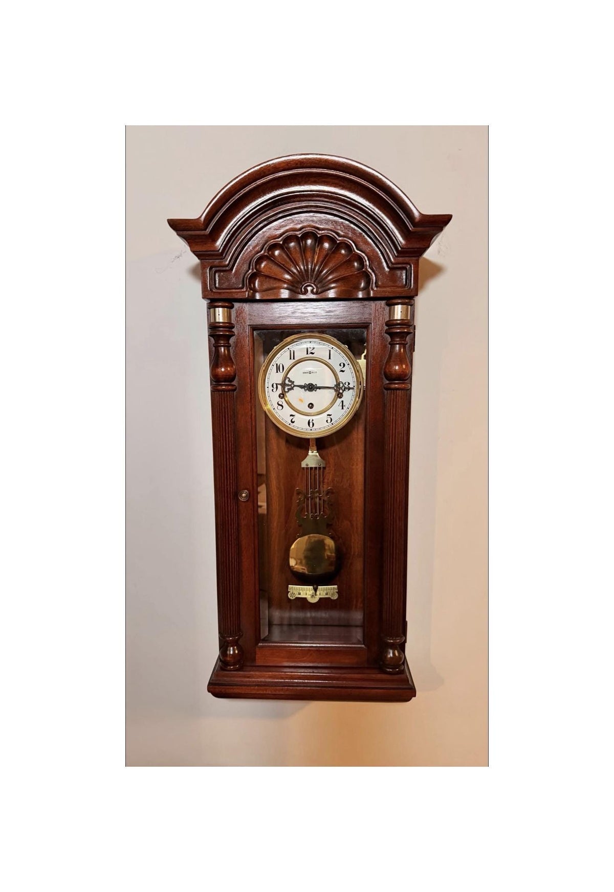 Howard Miller Jennison Triple-Chime Wall Clock – Serviced Mechanical