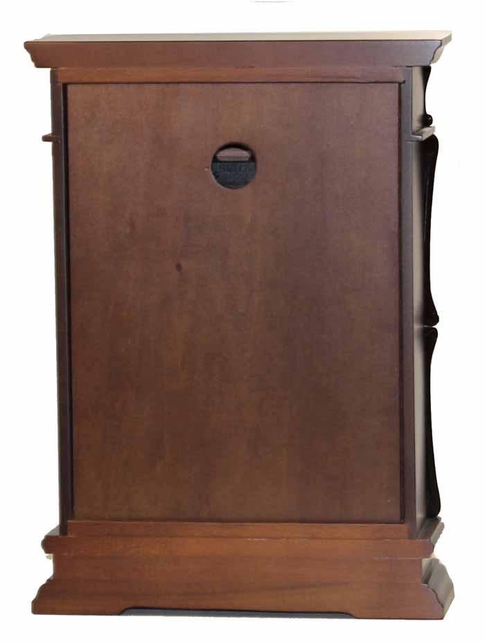 Bulova Abbeville Mantel Clock – Triple Chime Westminster, Ave Maria, Bim Bam Hardwood Case