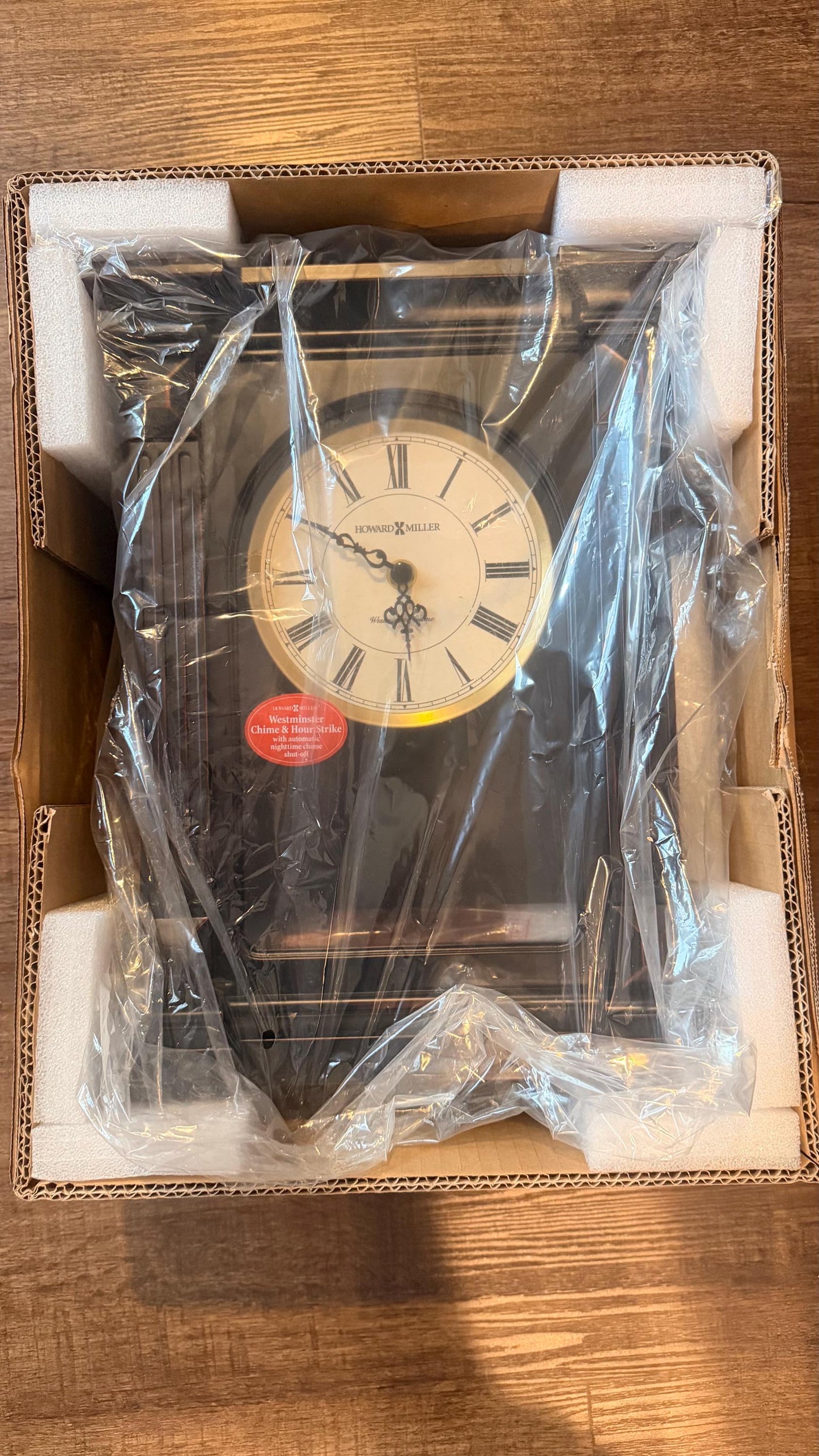 Howard Miller Mia Chiming Mantel Clock - New