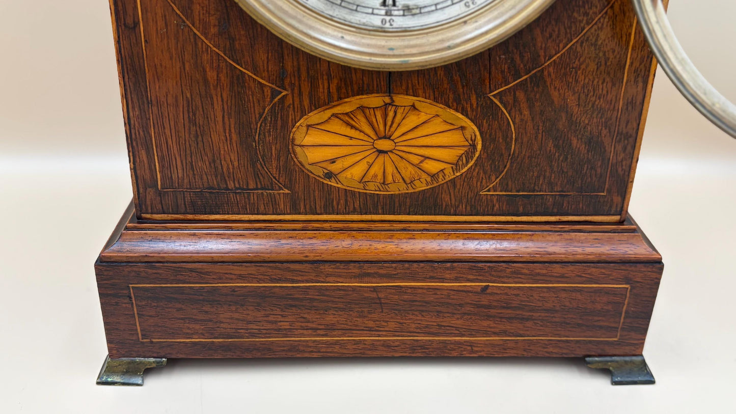 Antique Winterhalder & Hofmeier Gothic Arch Mantel Clock c.1890s — Bim-Bam Quarter Strike — German