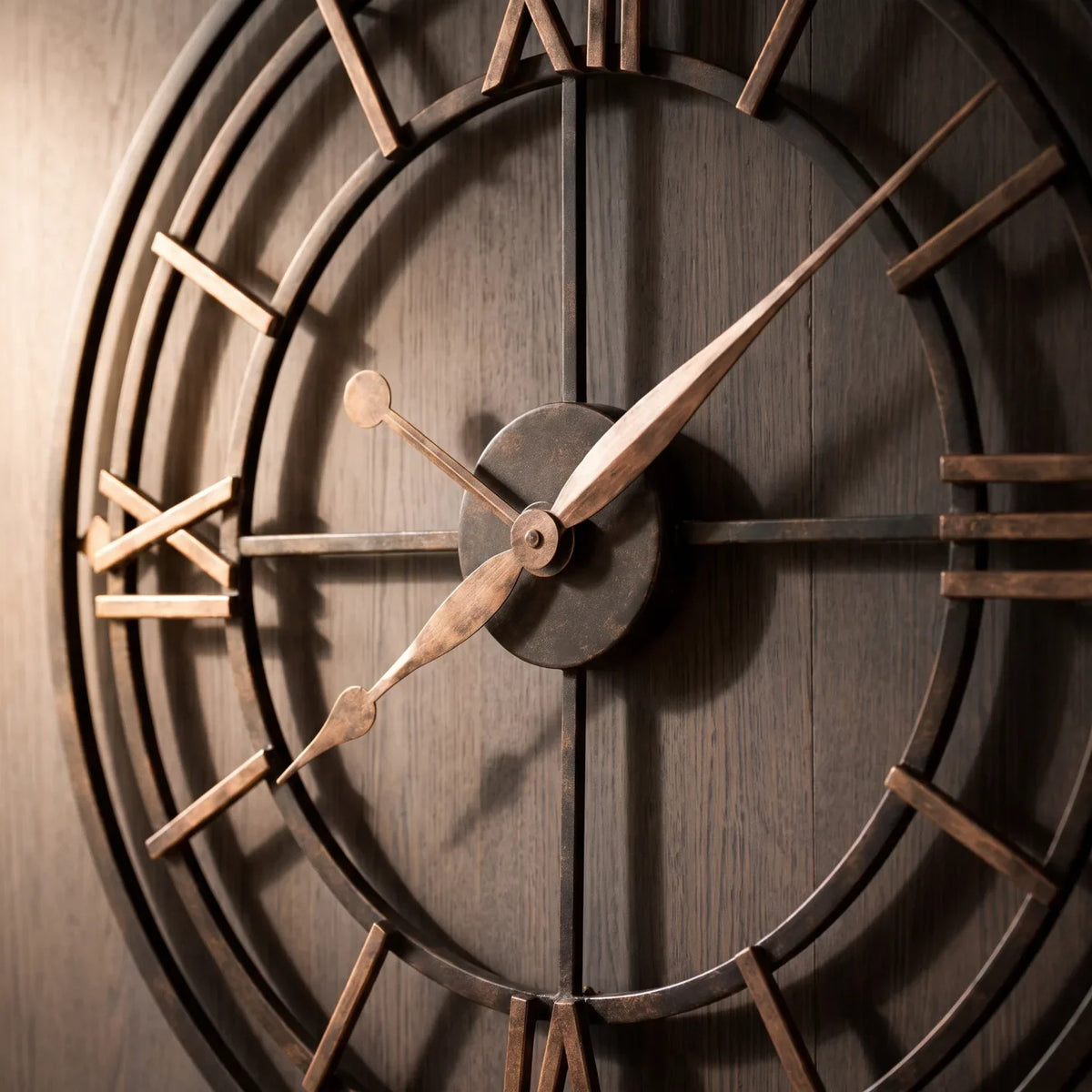 Howard Miller York Station Wall Clock 625299 - manufacturer view 3