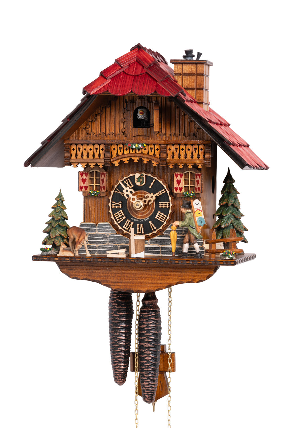 Hönes 160 - 1-Day Mechanical Cuckoo Clock — official Hönes product image