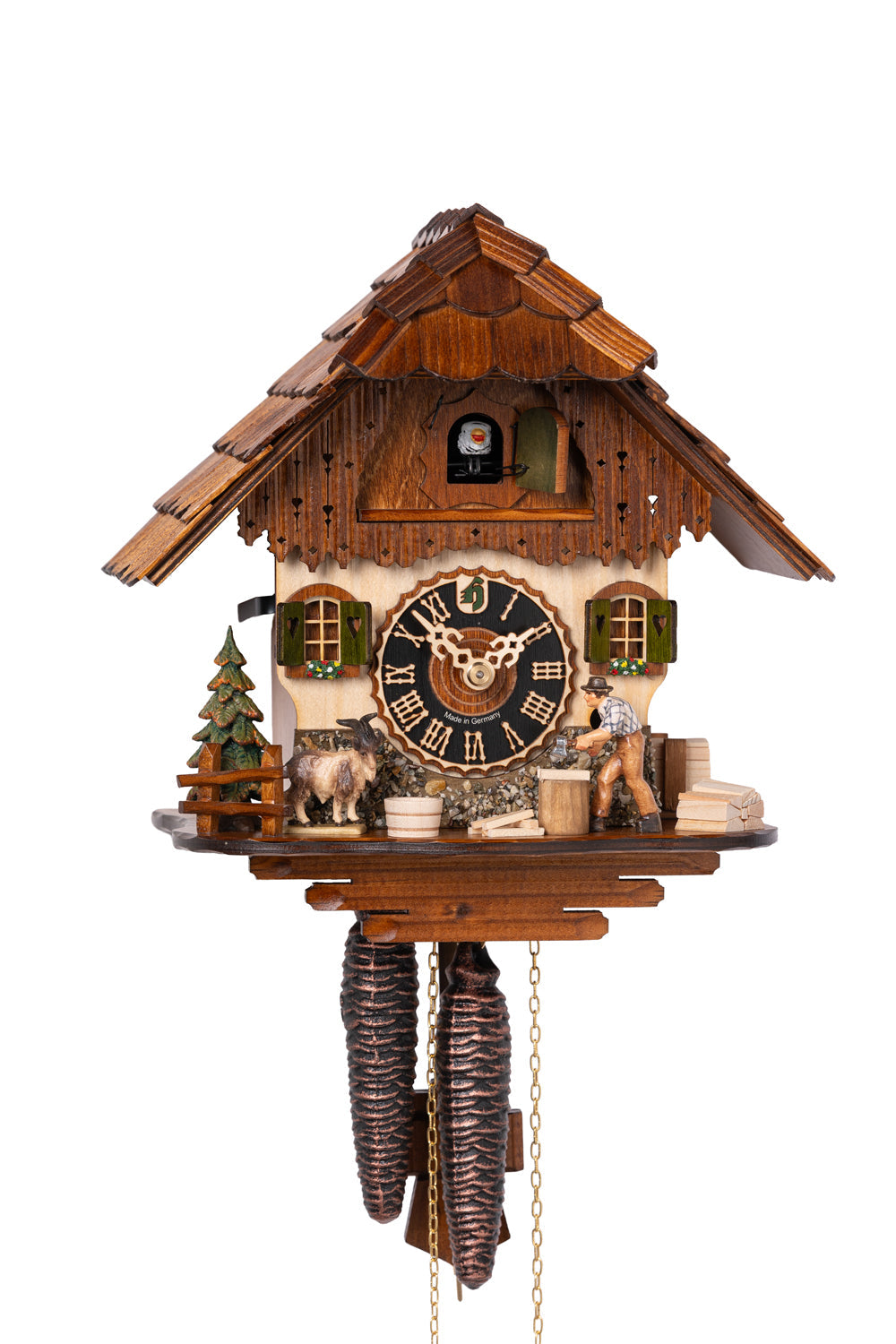 Hönes 1750 - 1-Day Mechanical Cuckoo Clock — official Hönes product image