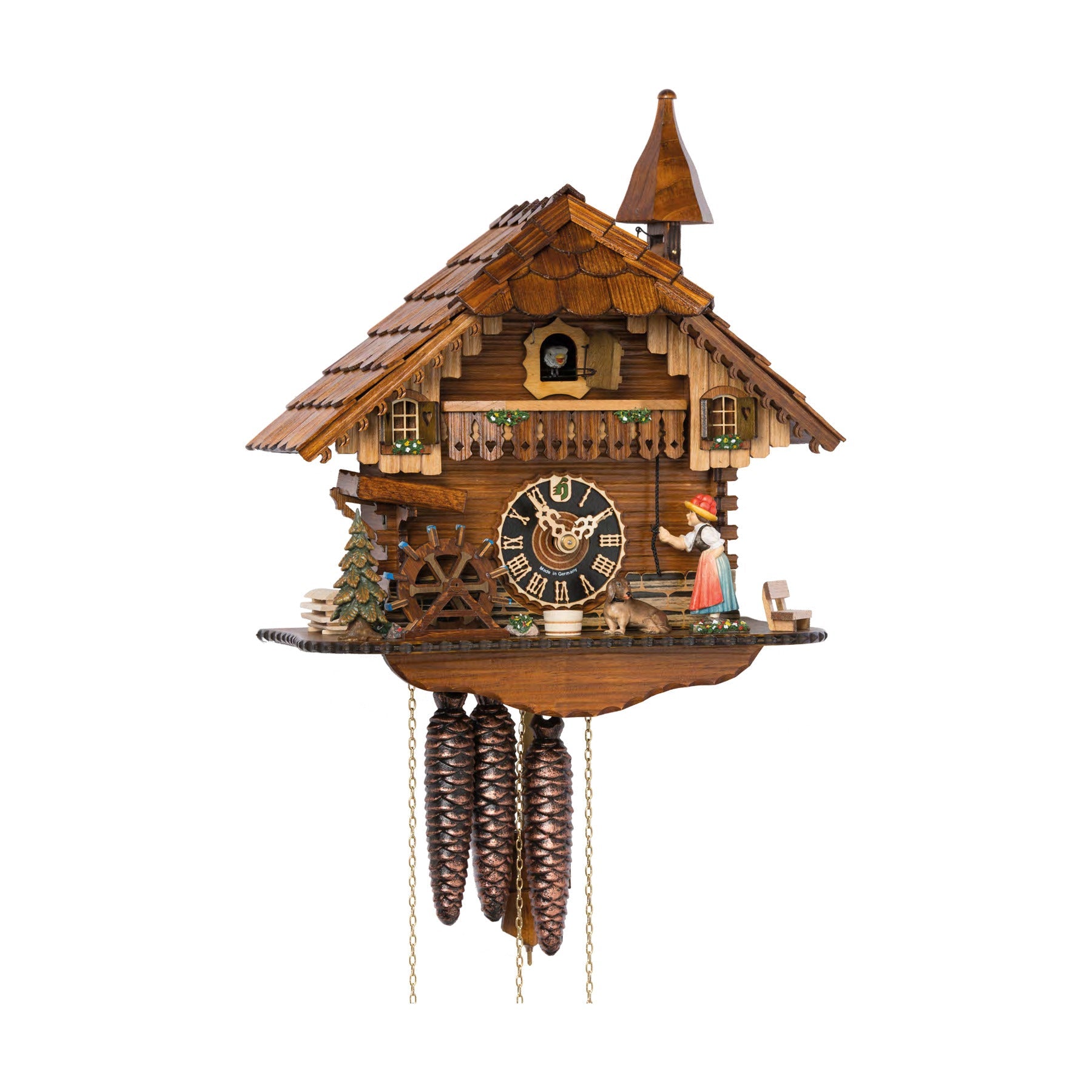 Hönes 619M — 1-Day Mechanical Musical Cuckoo Clock