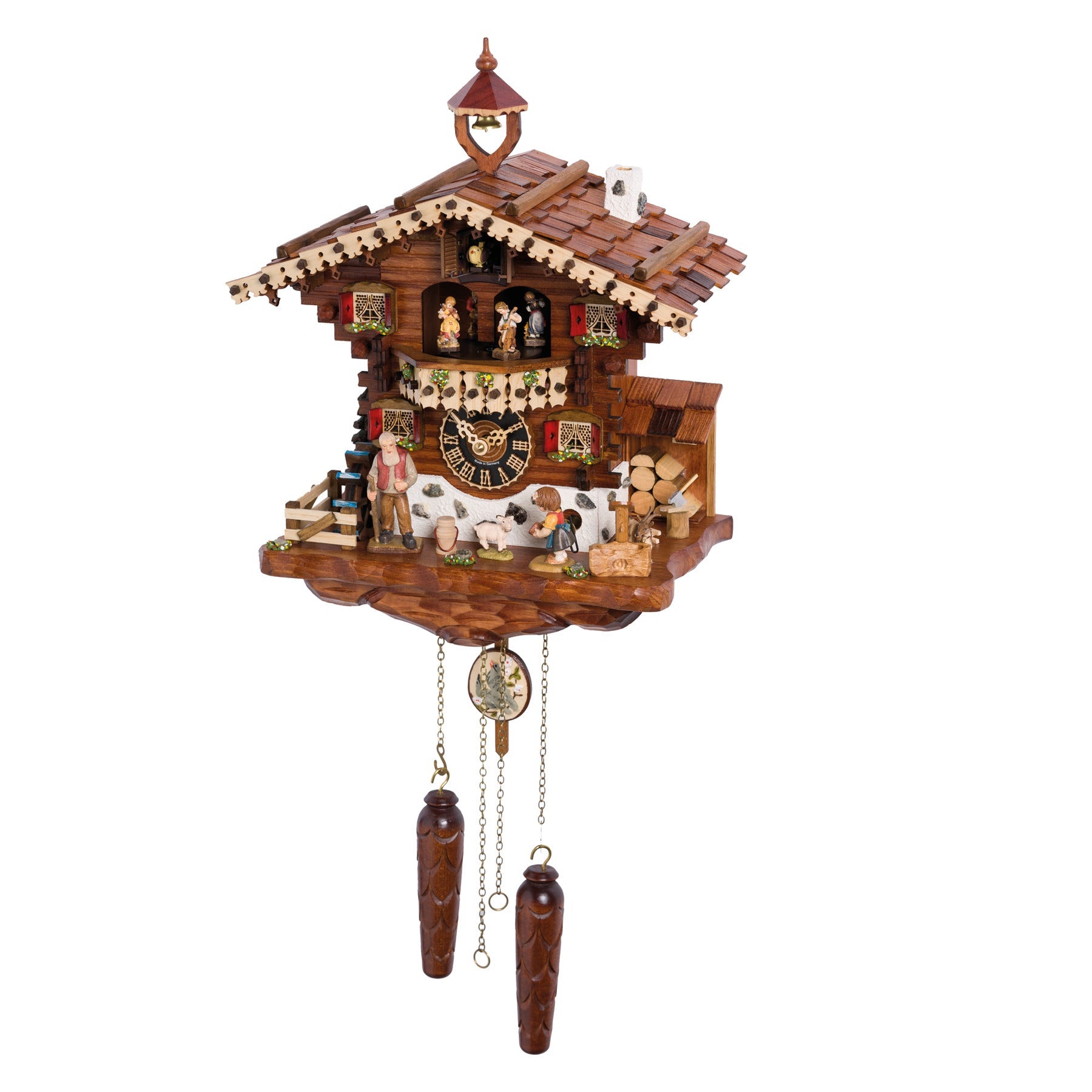 Hönes 6214TQ HGQ — Quartz Musical Cuckoo Clock