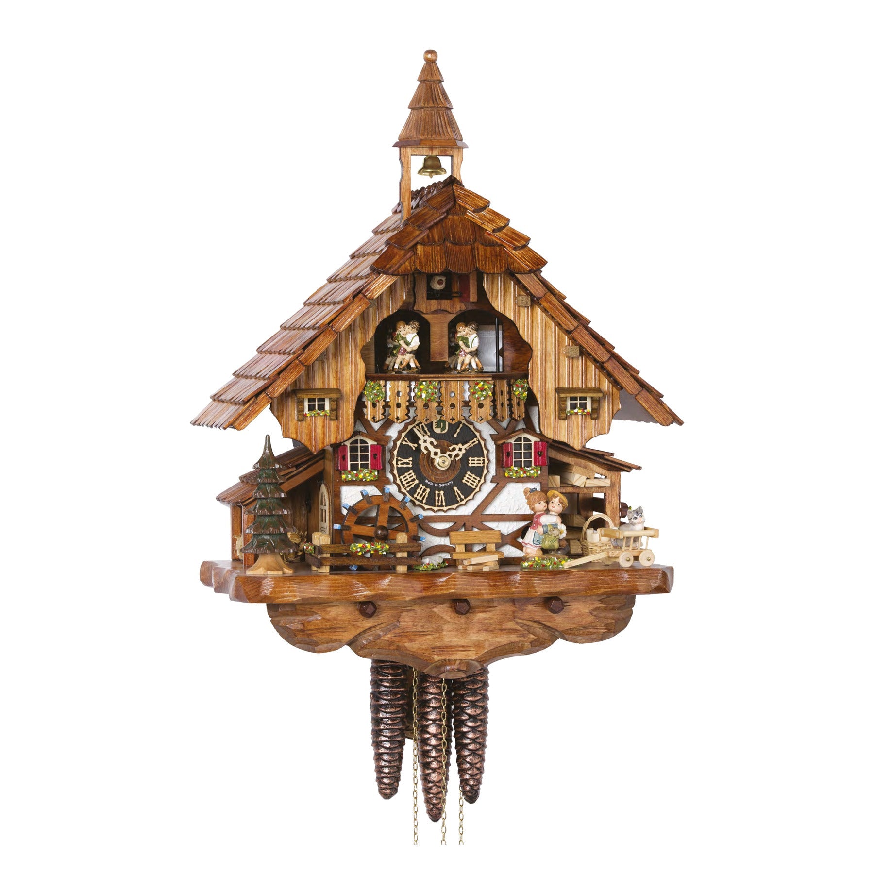Hönes 6233T — 1-Day Mechanical Musical Cuckoo Clock