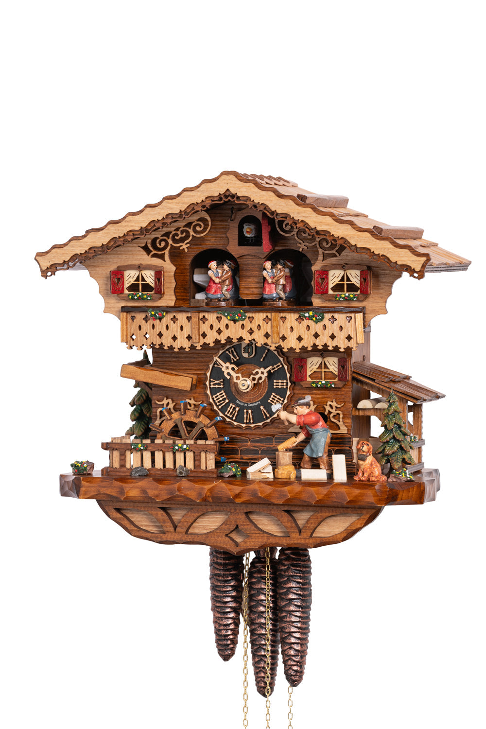 Hönes 6245T - 1-Day Mechanical Musical Cuckoo Clock — official Hönes product image