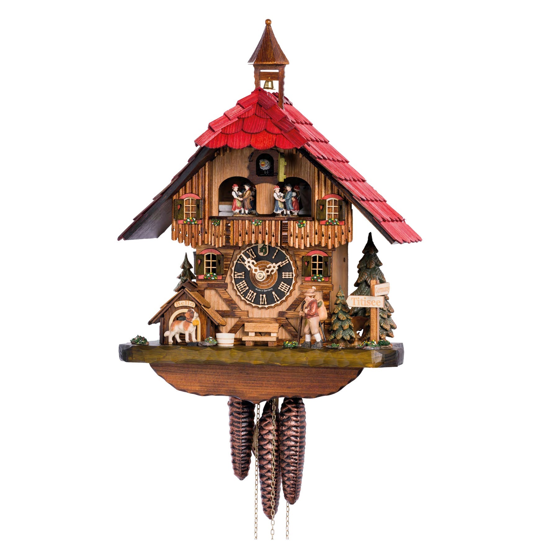 Hönes 640T — 1-Day Mechanical Musical Cuckoo Clock