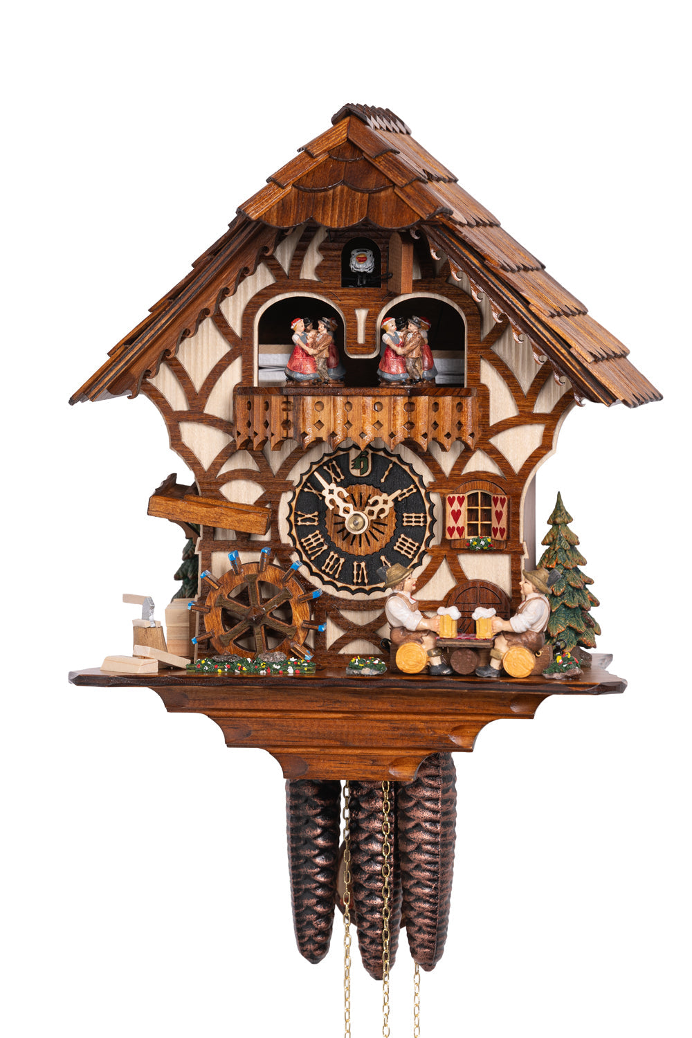 Hönes 6756T - 1-Day Mechanical Musical Cuckoo Clock — official Hönes product image