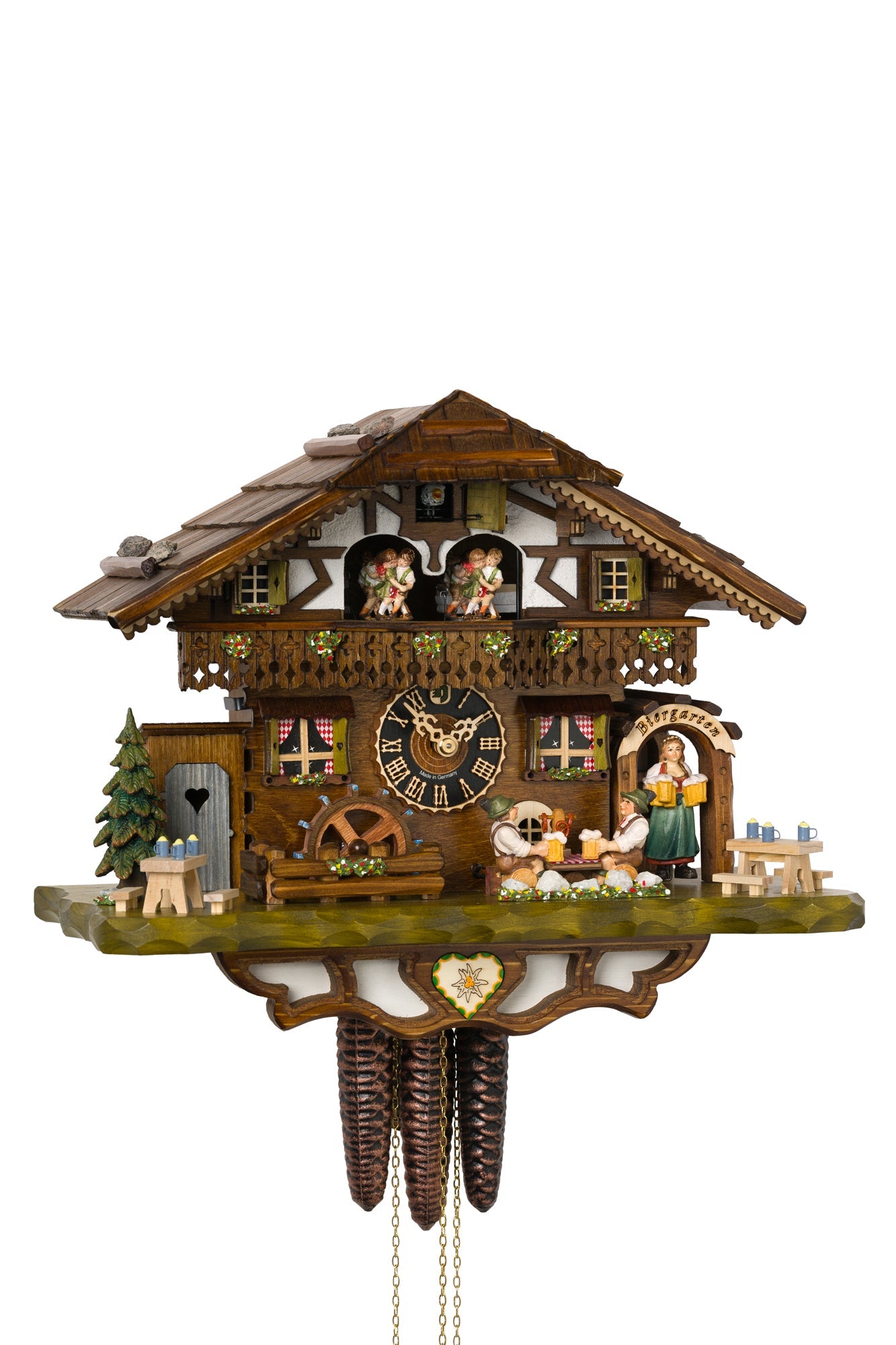 Hönes 6764T Zenzi - 1-Day Mechanical Musical Cuckoo Clock — official Hönes product image