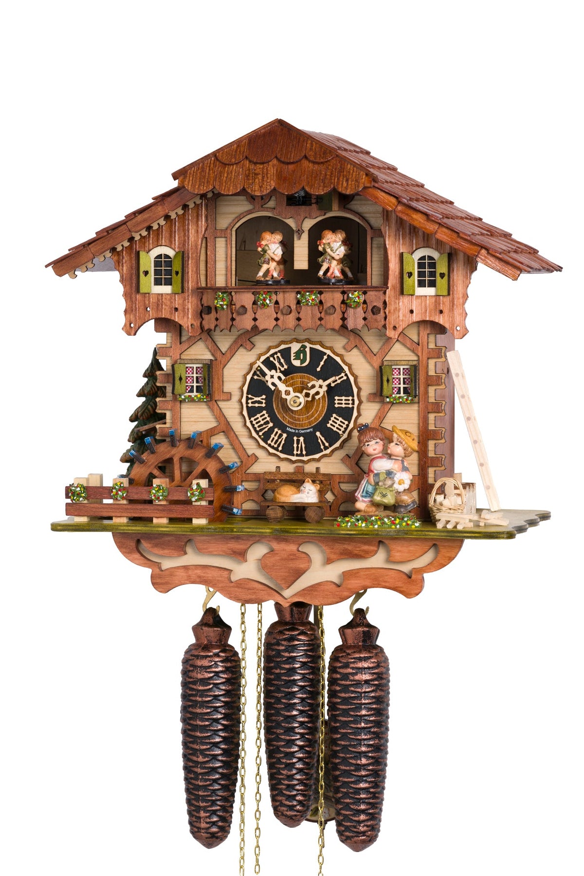 Hönes 86205T - 8-Day Mechanical Musical Cuckoo Clock — official Hönes product image
