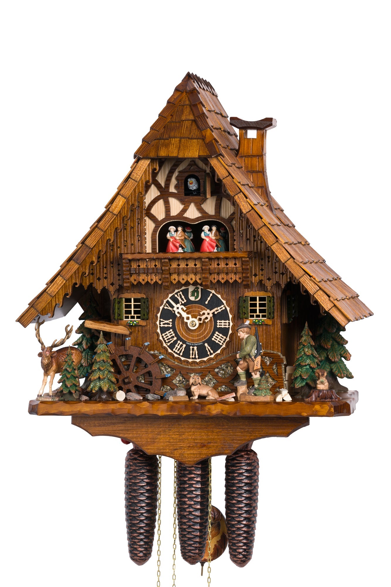 Hönes 86209T - 8-Day Mechanical Musical Cuckoo Clock — official Hönes product image