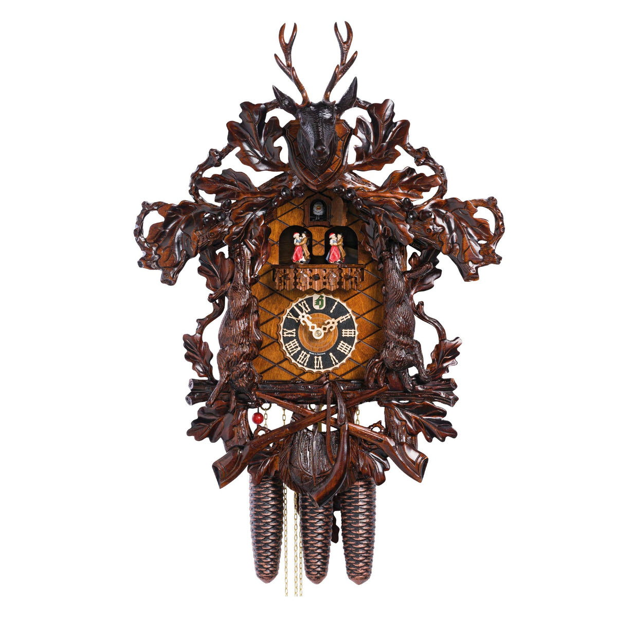 Hönes 86231-5Tnu — 8-Day Mechanical Musical Cuckoo Clock