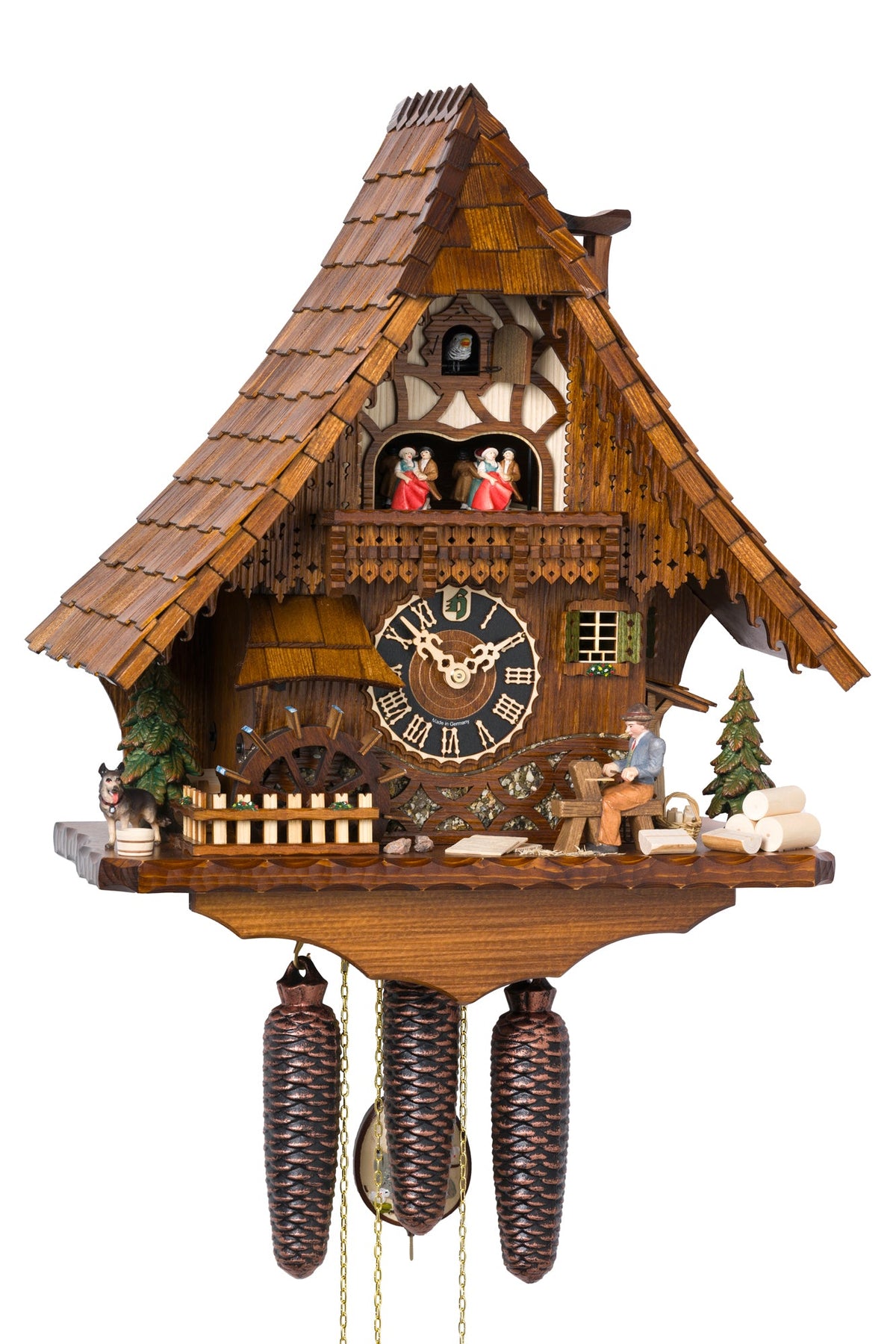 Hönes 86266T - 8-Day Mechanical Musical Cuckoo Clock — official Hönes product image