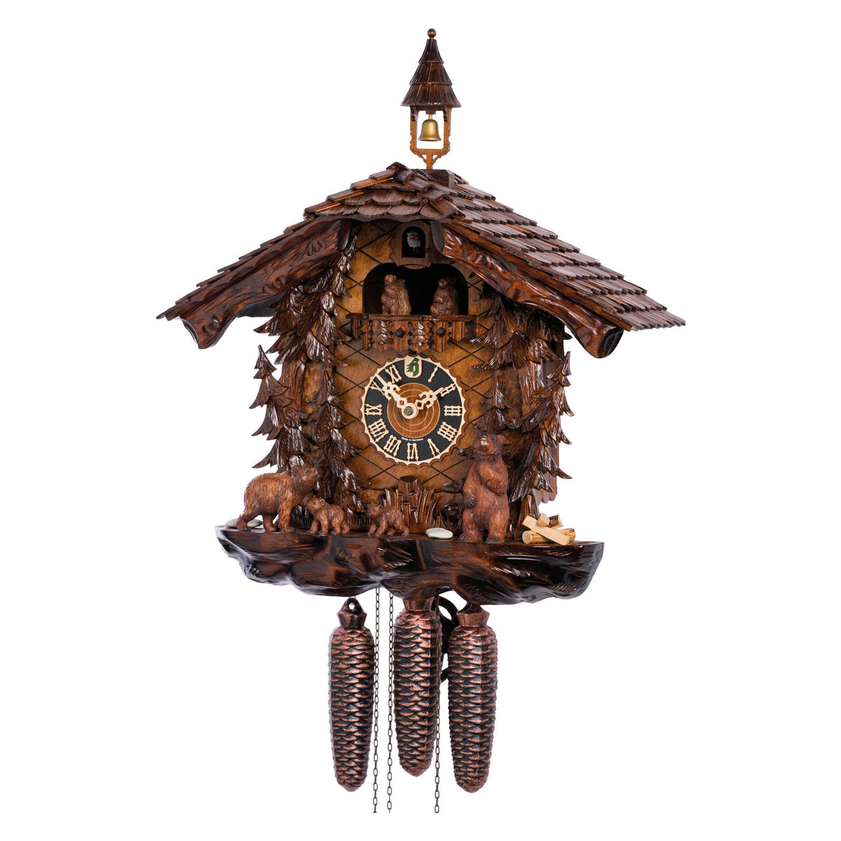 Hönes 86707-5Tko — 8-Day Mechanical Musical Cuckoo Clock