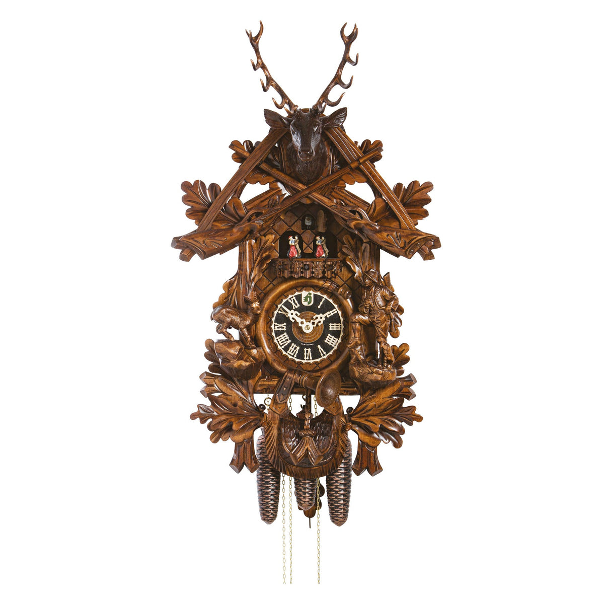 Hönes 8674-6Tnu — 8-Day Mechanical Musical Cuckoo Clock