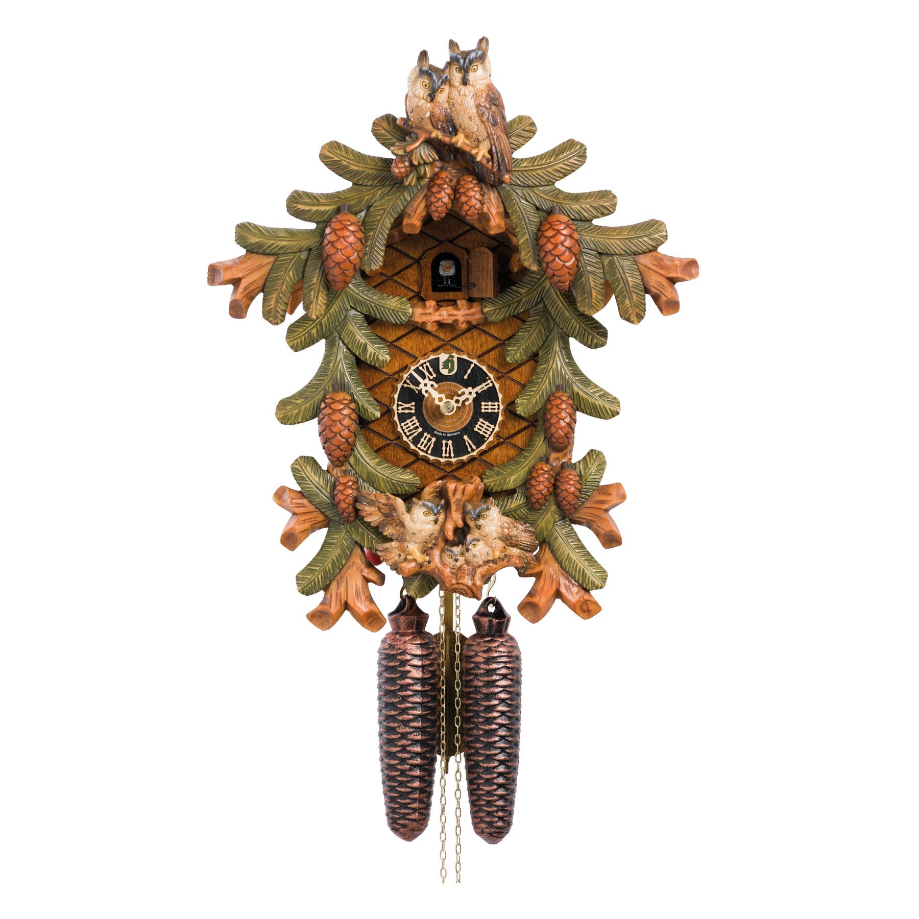 Hönes 884-4bu — 8-Day Mechanical Cuckoo Clock