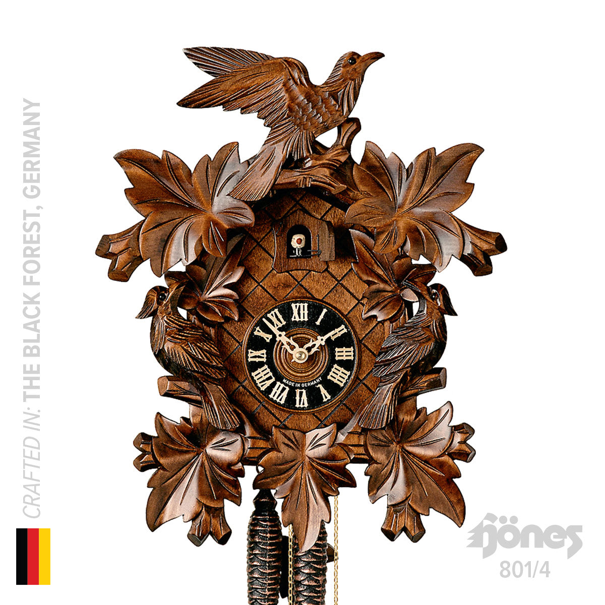 Hönes 801/4 - 8-Day Mechanical Cuckoo Clock