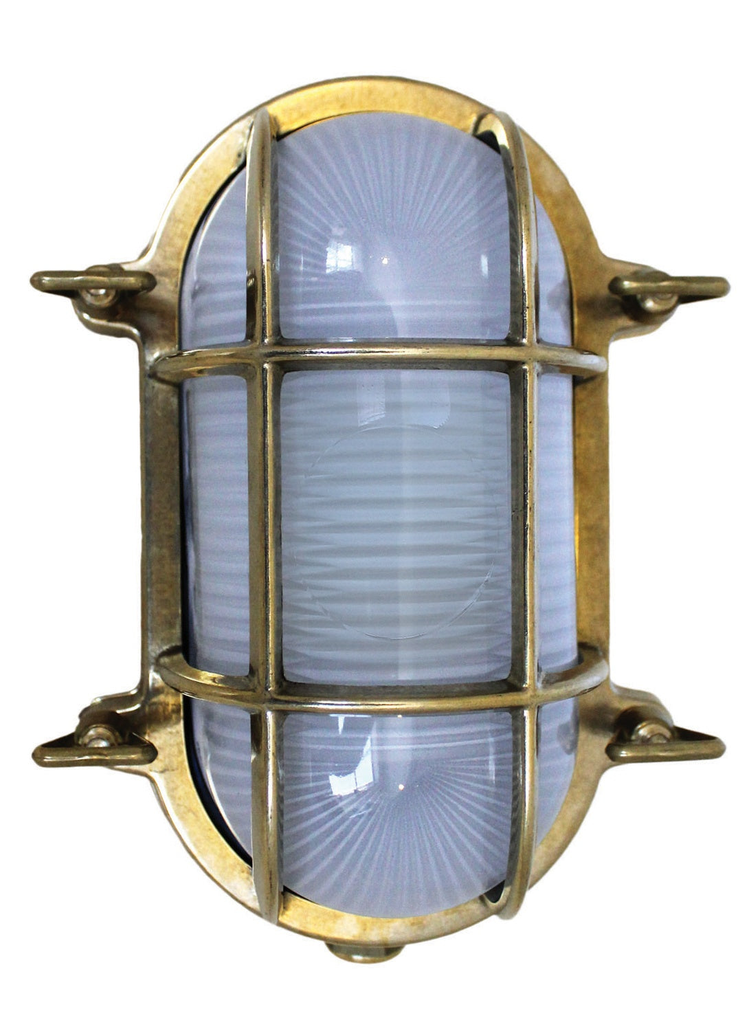 Weems & Plath Foresti Oval Brass Bulkhead Light