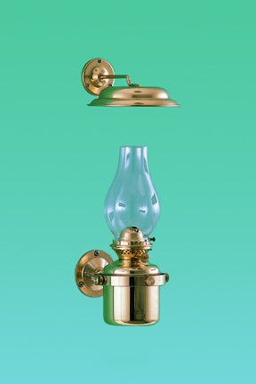 Weems & Plath DHR Gimbal Oil Lamp with Smoke Bell