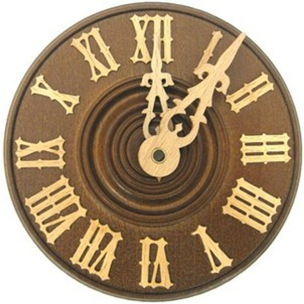 Dial- wood- 180mm Sold with wood hands due to prod avail. pic & colors may not be exact - if important, please call to verif…