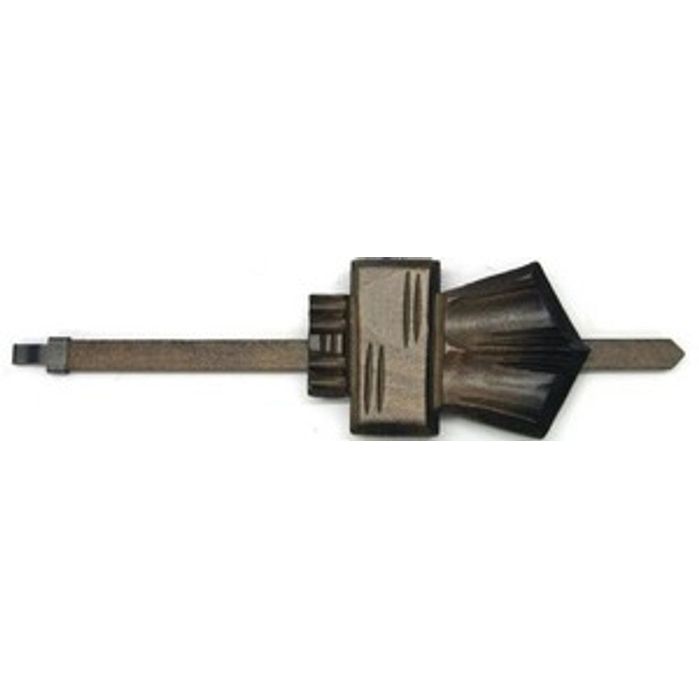 Chalet Style Cuckoo Pendulum - Length 8in - For 8 day movement - Walnut Finish – part AP32