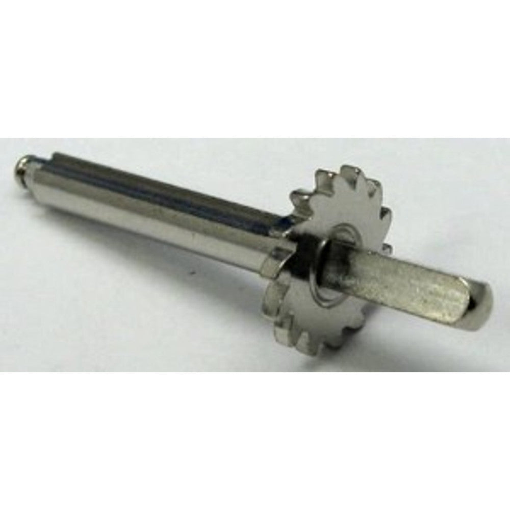 Hermle Winding Arbor Pin - with milled ratchet wheel - 15mm Length – part HWAPCS