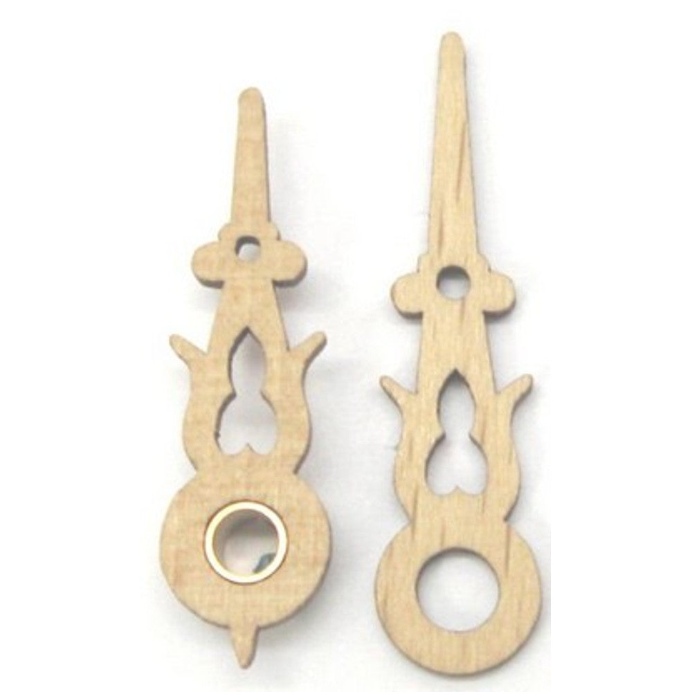 Round Wooden Cuckoo hands - Size 43mm or 1 3/4in – part AHW09