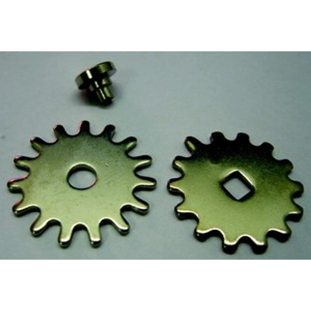 Hermle Wind-up Conrol Gear - For Movement 461, 1161-853 - ** will not fit on older straight arbor config. Only newer product…