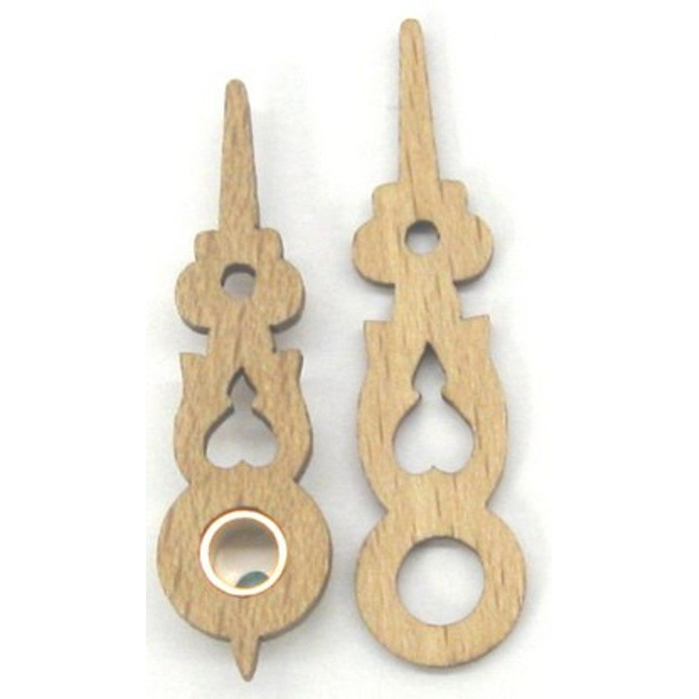 Round Wooden Cuckoo hands - Size 36mm or 1 1/2in – part AHW08