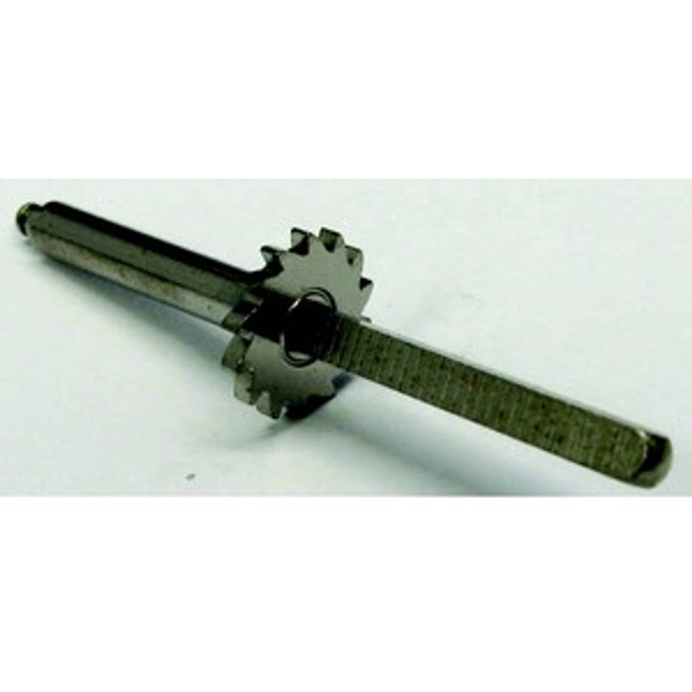 Hermle Winding Arbor Pin - with milled ratchet wheel - 35mm Length – part HWAPCL