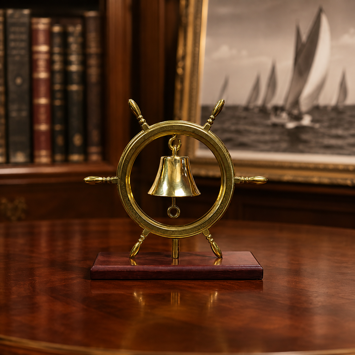 Weems & Plath Yacht Steering Wheel Award — lifestyle view
