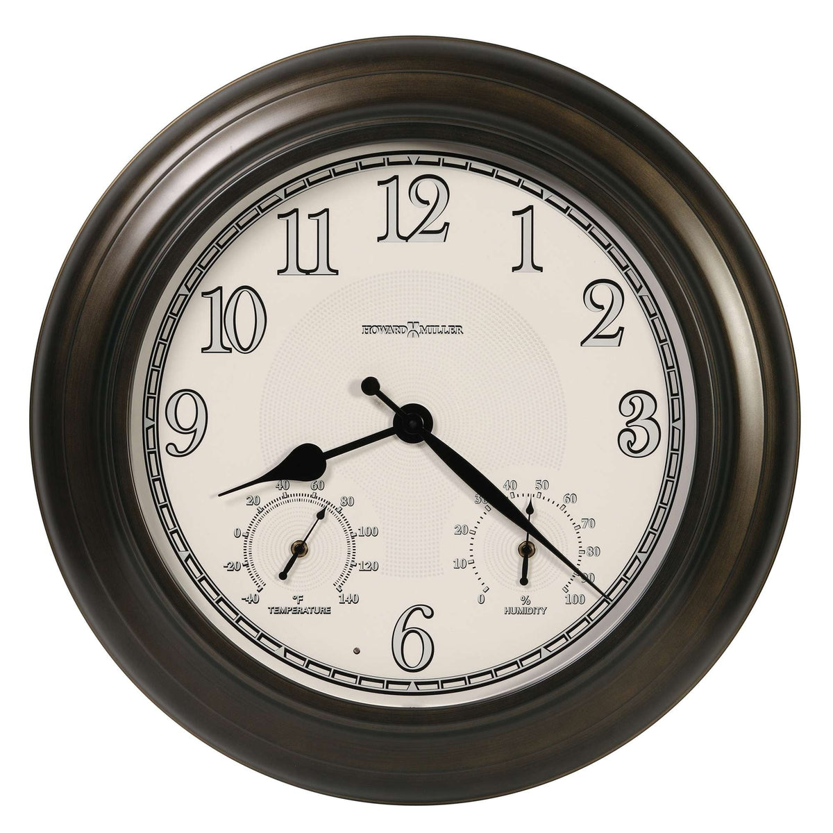 Howard Miller Briar Outdoor Wall Clock 625676 - manufacturer view 5