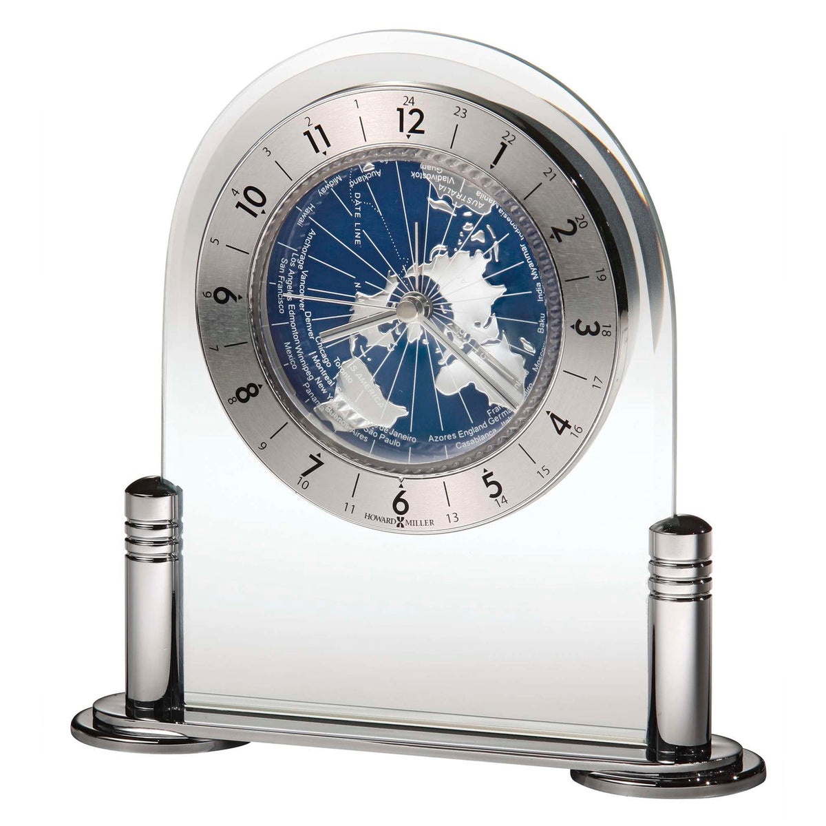 Howard Miller Discoverer Tabletop Clock 645346 - manufacturer view 5
