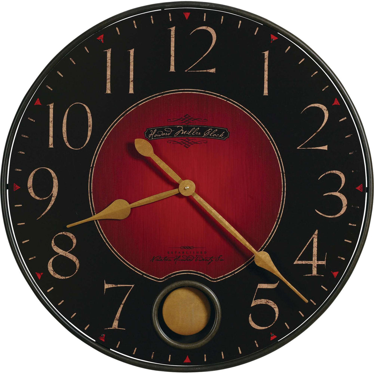 Howard Miller Harmon Wall Clock 625374 - manufacturer view 5