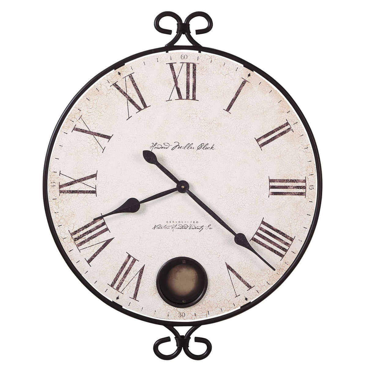 Howard Miller Magdalen Wall Clock 625310 - manufacturer view 5