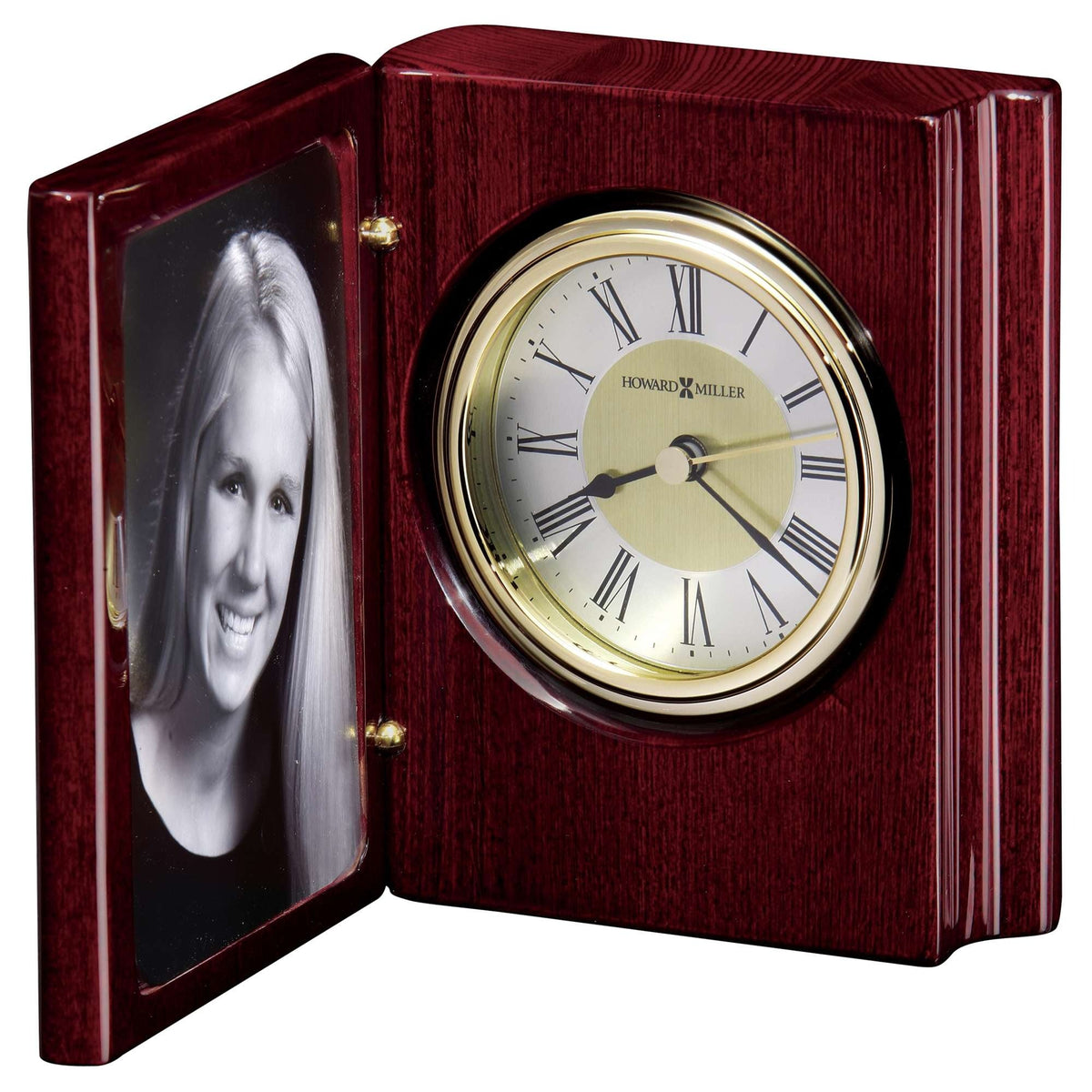 Howard Miller Portrait Book Tabletop Clock 645497 - manufacturer view 5