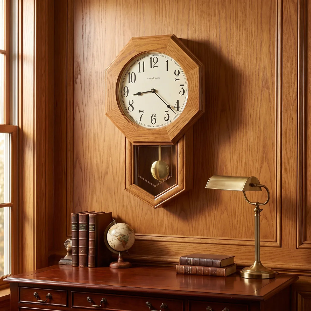 Howard Miller Elliott Wall Clock 625242 - manufacturer view 2