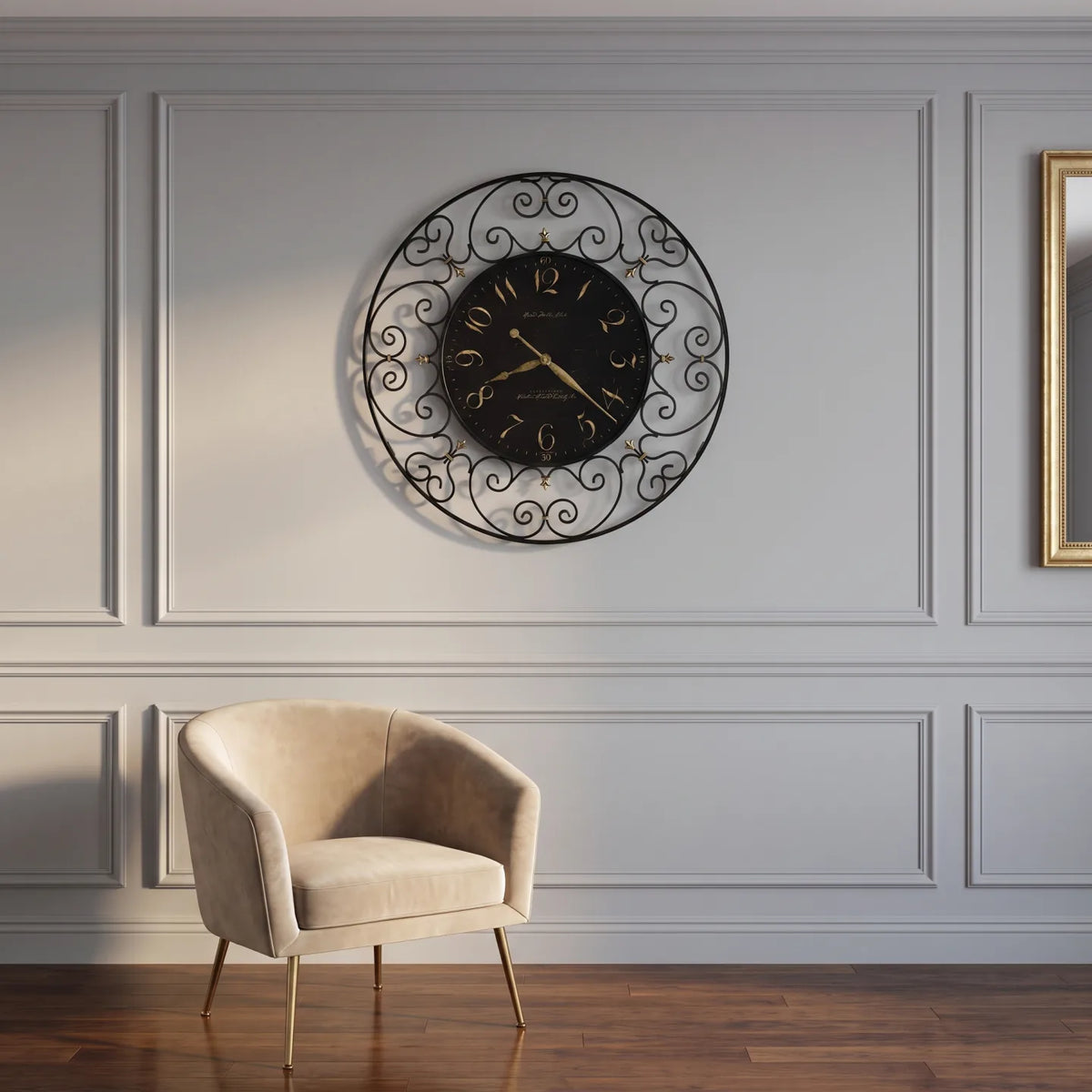 Howard Miller Joline Wall Clock 625367 - manufacturer view 2