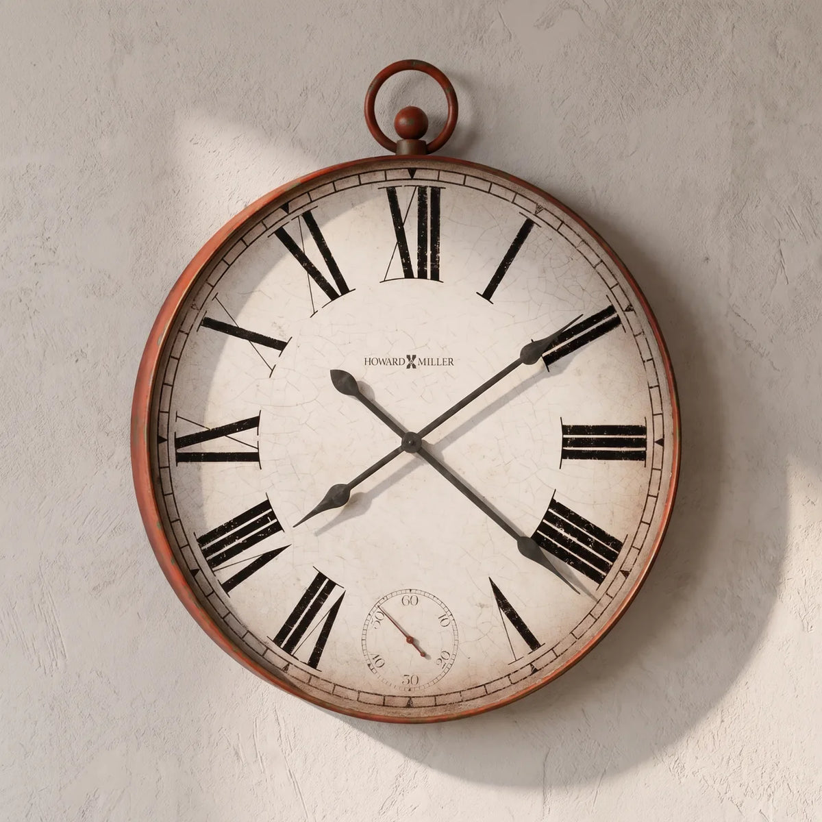 Howard Miller Gallery Pocket Watch II Wall Clock 625647 - manufacturer view 3