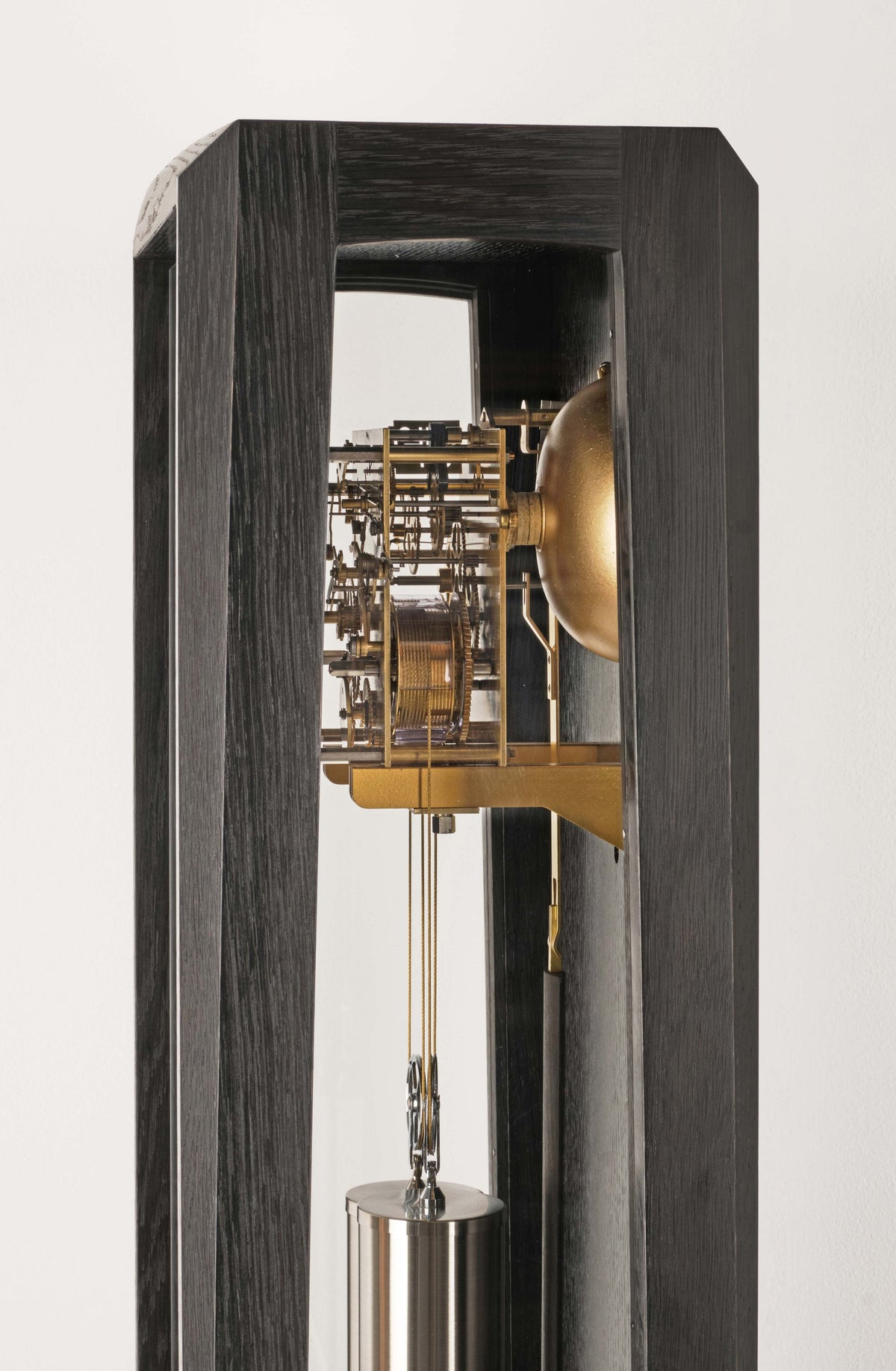 Comitti The Froxfield Floor Clock – Black Oak – product view 4
