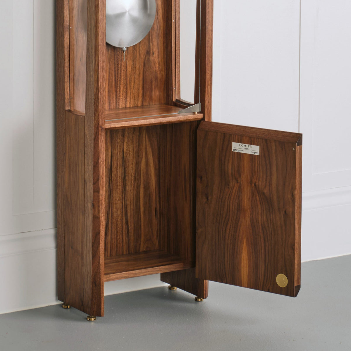 Comitti The Froxfield Floor Clock – Walnut – product view 2
