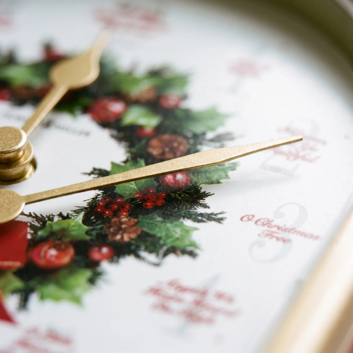 Howard Miller Carols Of Christmas II Tabletop Clock 645424 - manufacturer view 4