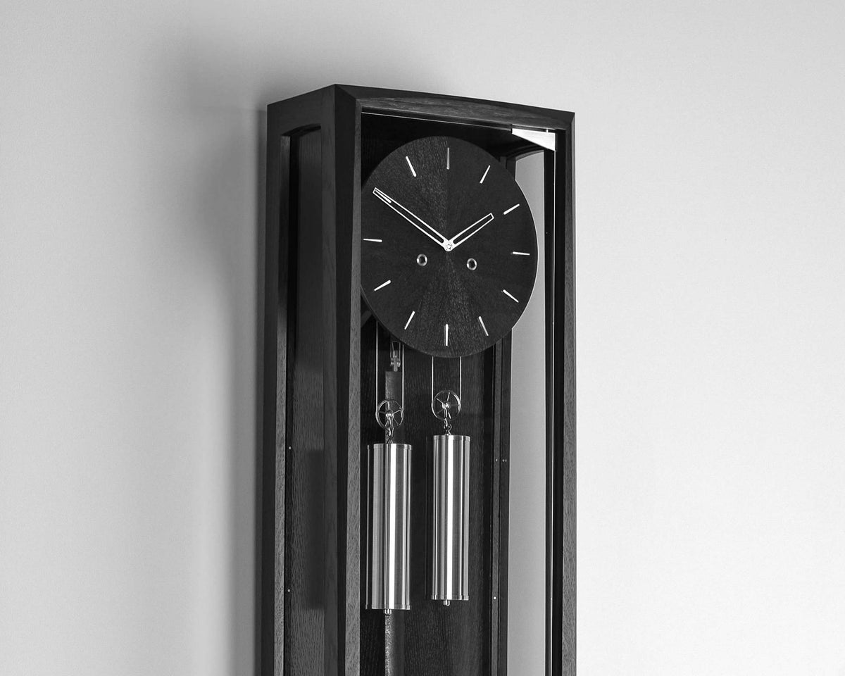 Comitti The Froxfield Floor Clock – Black Oak – craftsmanship detail 1