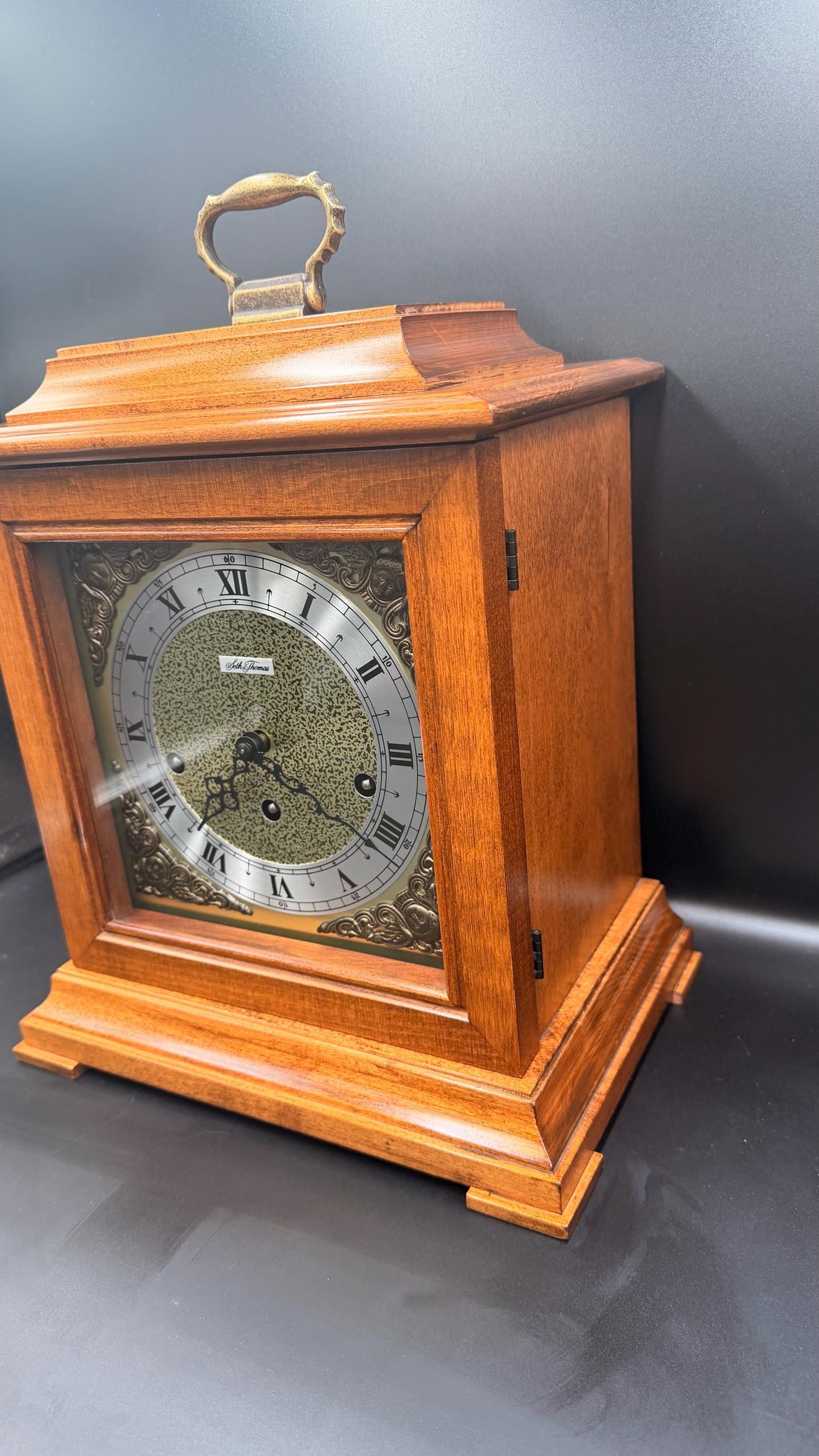 Seth Thomas Legacy IV Westminster Chime Mantel Clock