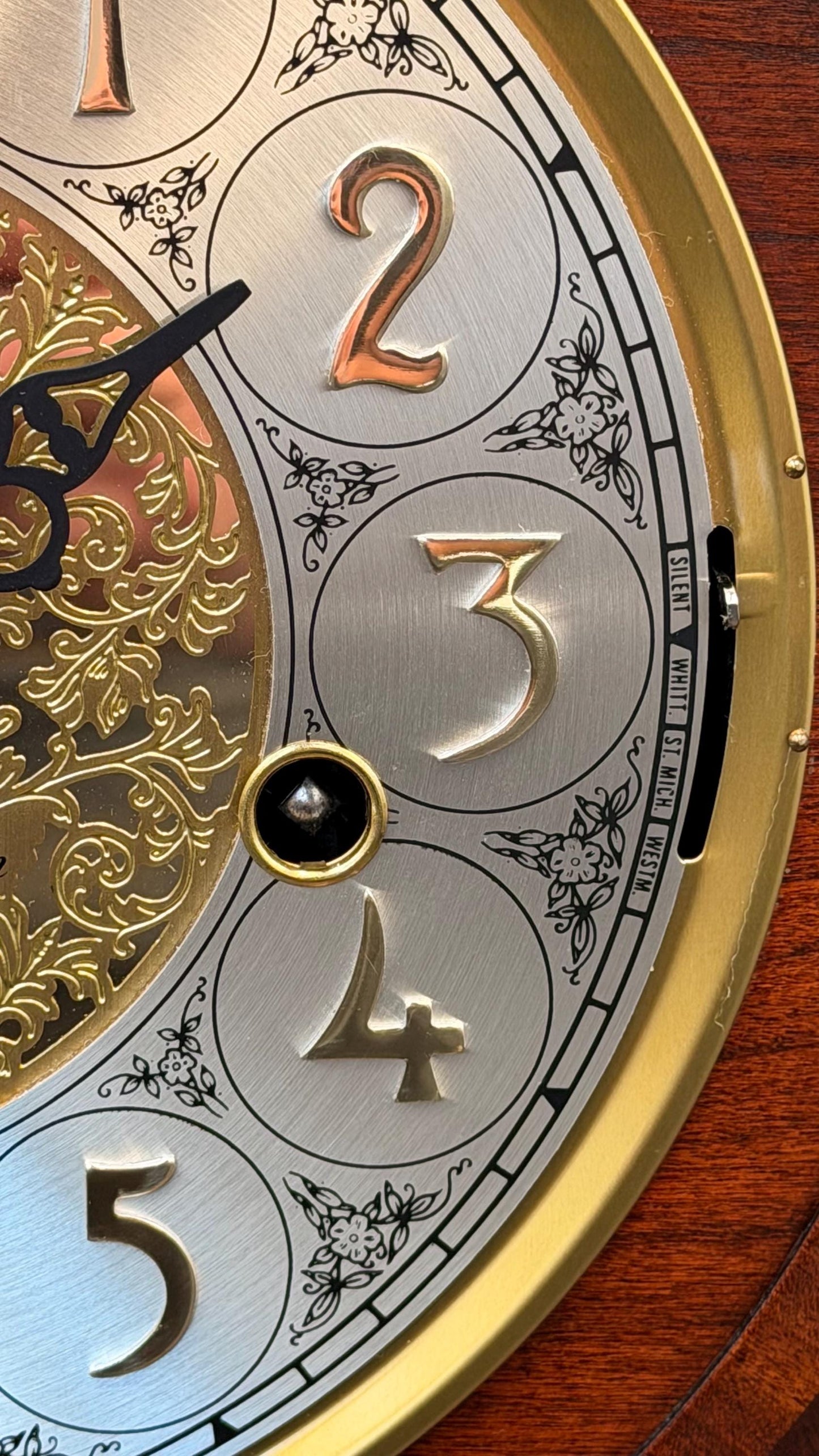 Howard Miller Webster Mantel Clock - Presidential Collection, Hermle Movement