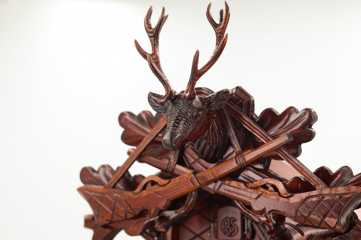 Anton Schneider 31/9 Cervus Nobilis cuckoo clock, additional view