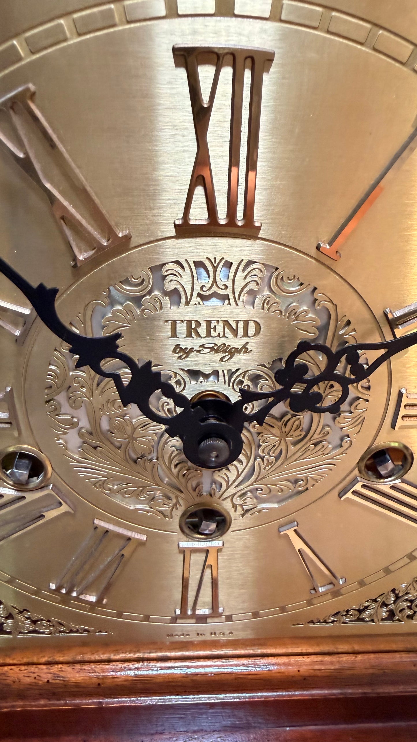 Trend by Sligh Limited Edition Triple Chime Bracket Clock – German Urgos Movement No. 142/1000